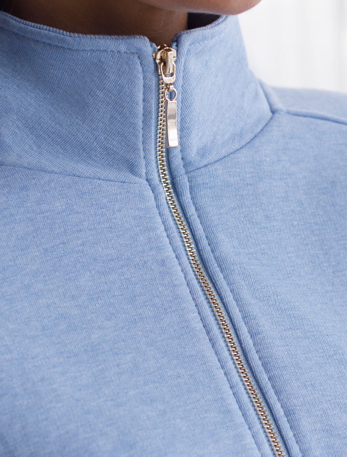 картинка Джемпер женский голубой меланж от магазина Одежда+