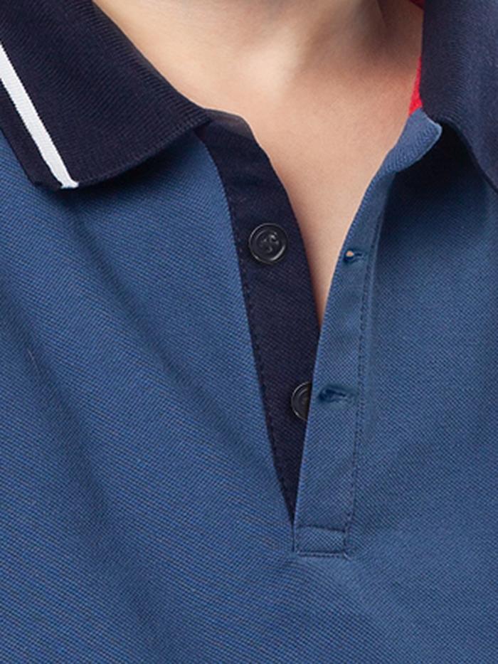 картинка Футболка для мальчиков светло-синий магазин Одежда+ являющийся официальным дистрибьютором в России 