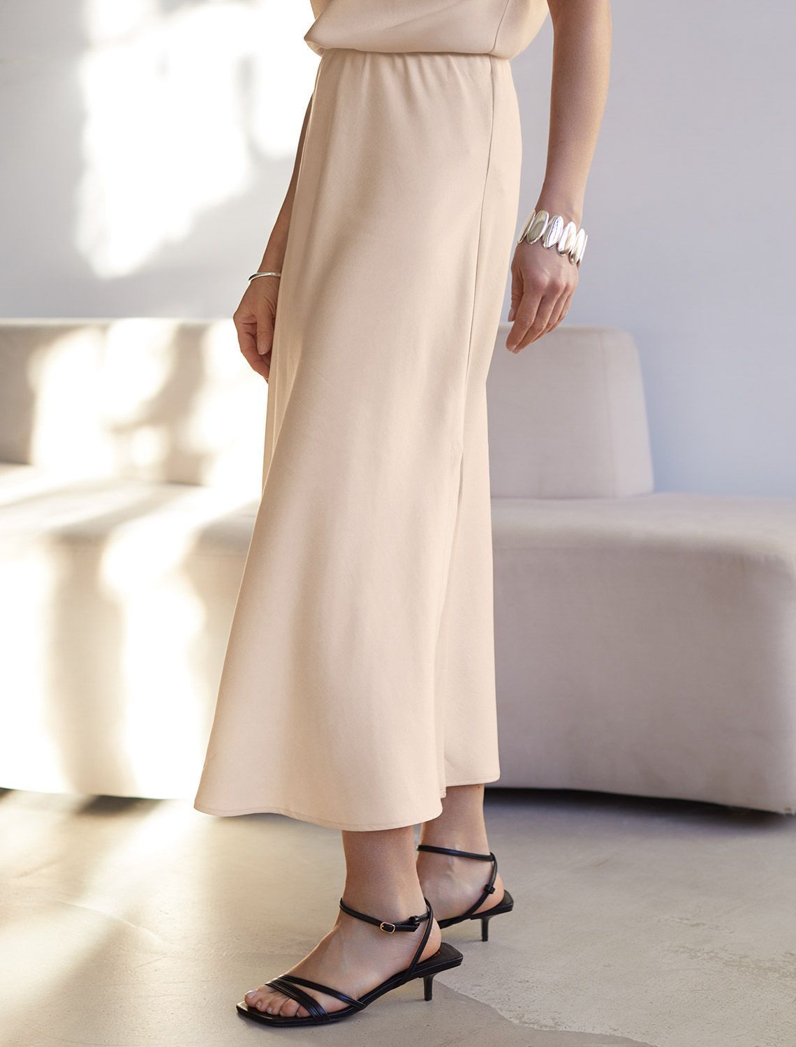 Юбка женская овсяный