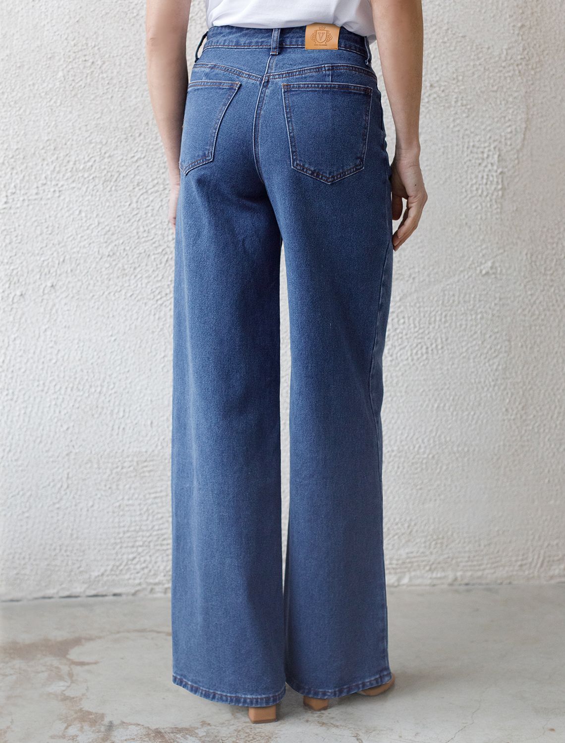 картинка Джинсы женские синий магазин Одежда+ являющийся официальным дистрибьютором в России 