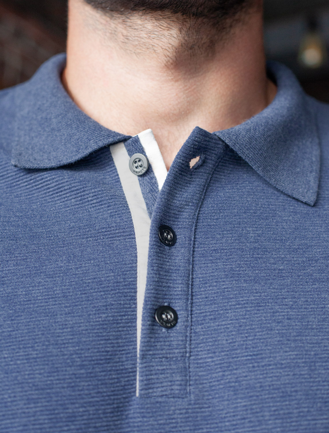 картинка Джемпер мужской синий меланж магазин Одежда+ являющийся официальным дистрибьютором в России 