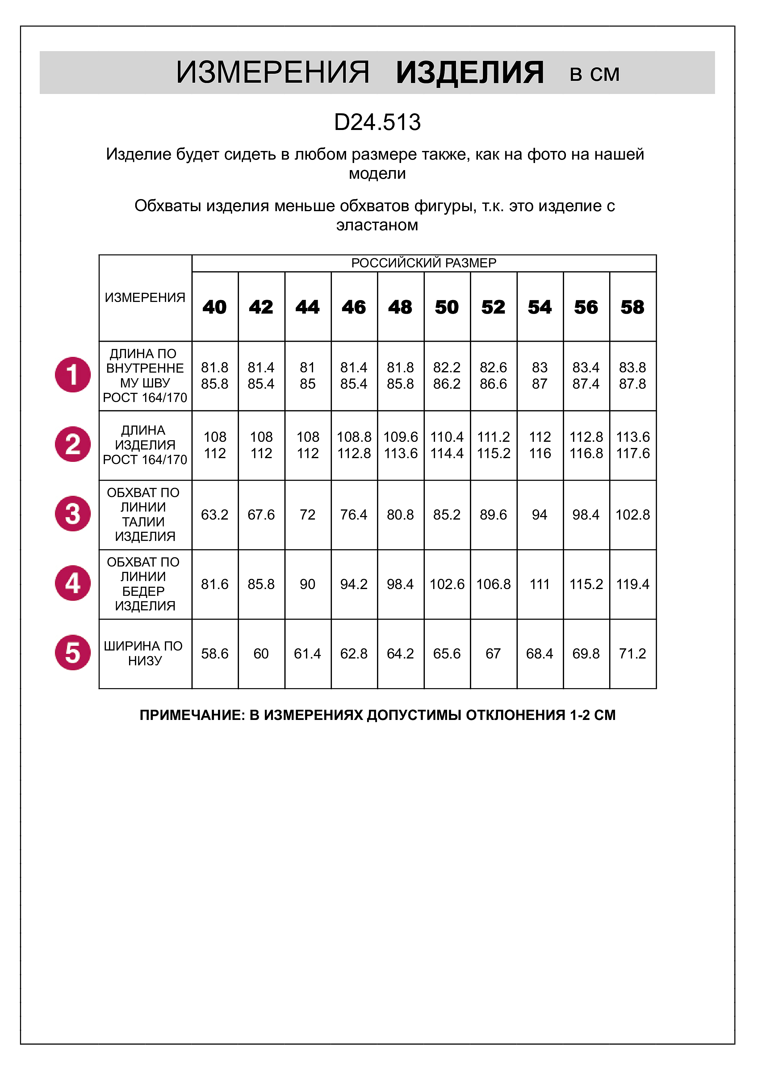 картинка Брюки женские черный от магазина Одежда+