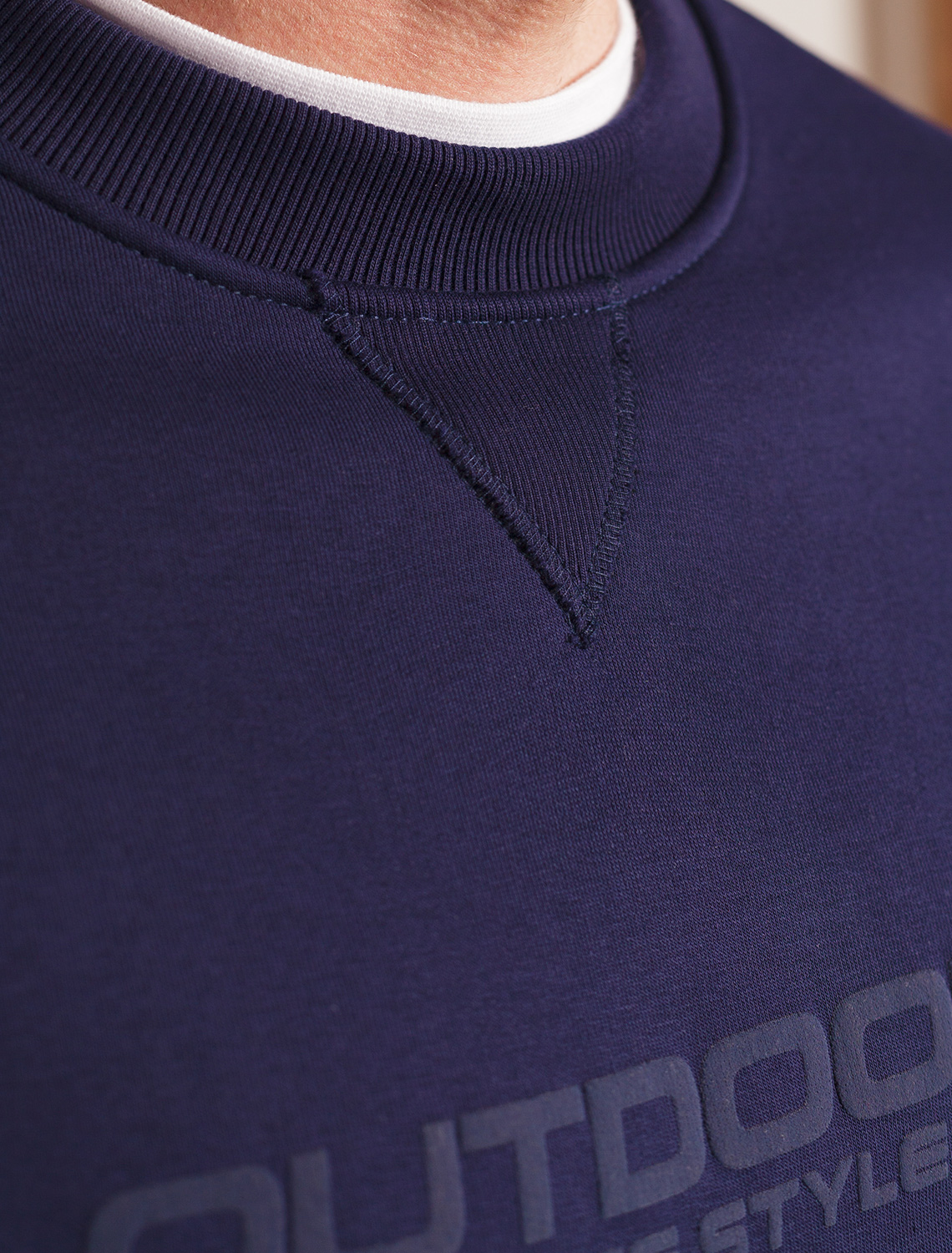 картинка Джемпер мужской т.синий магазин Одежда+ являющийся официальным дистрибьютором в России 