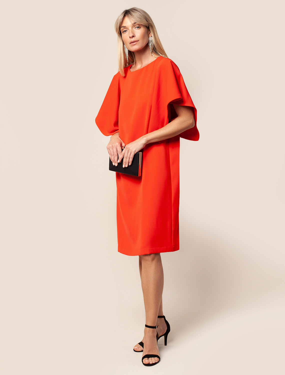 картинка Платье женское красный от магазина Одежда+