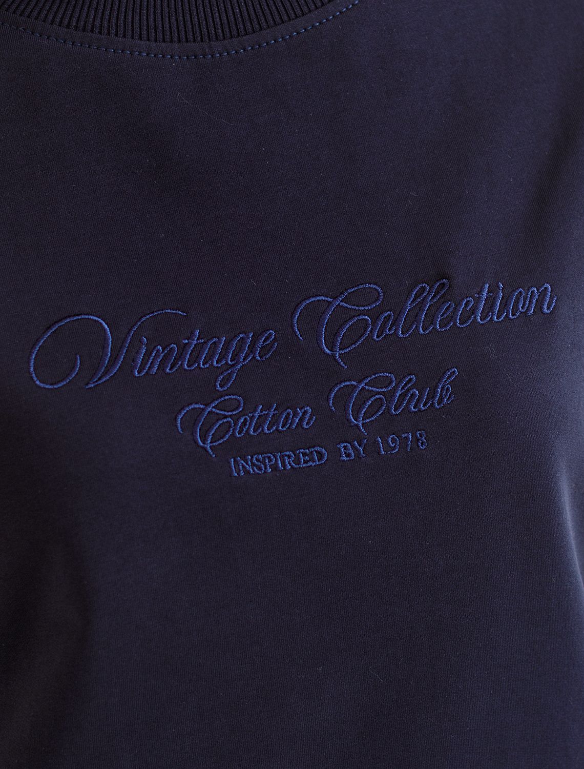 картинка Футболка женская т.синий_vintage магазин Одежда+ являющийся официальным дистрибьютором в России 