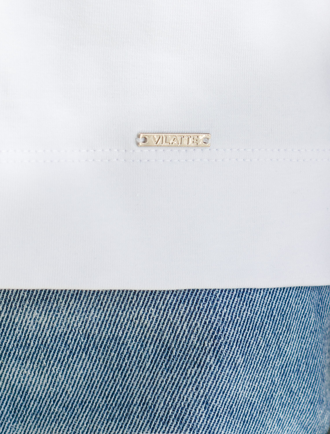 картинка Футболка женская белый магазин Одежда+ являющийся официальным дистрибьютором в России 