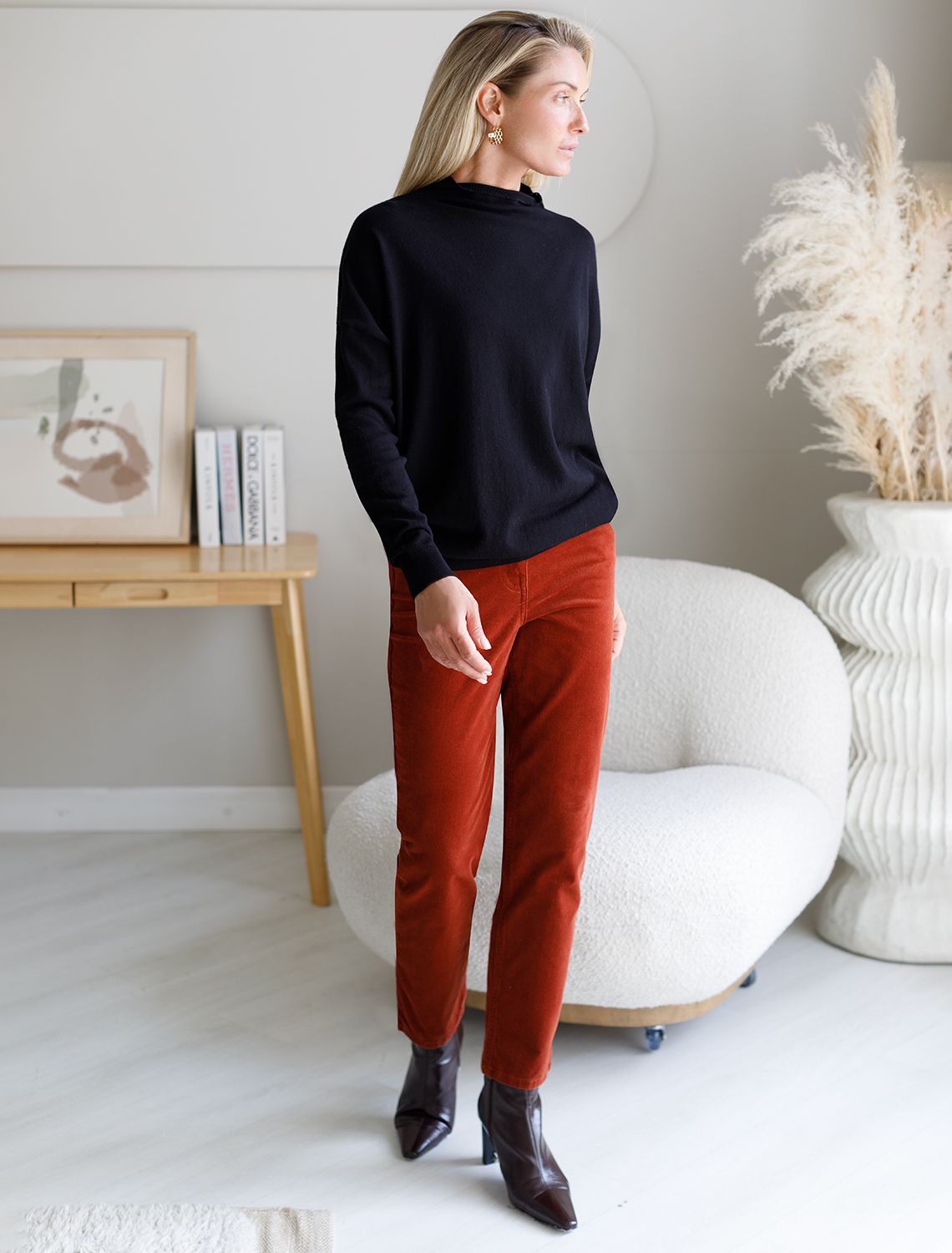 картинка Брюки женские терракотовый от магазина Одежда+