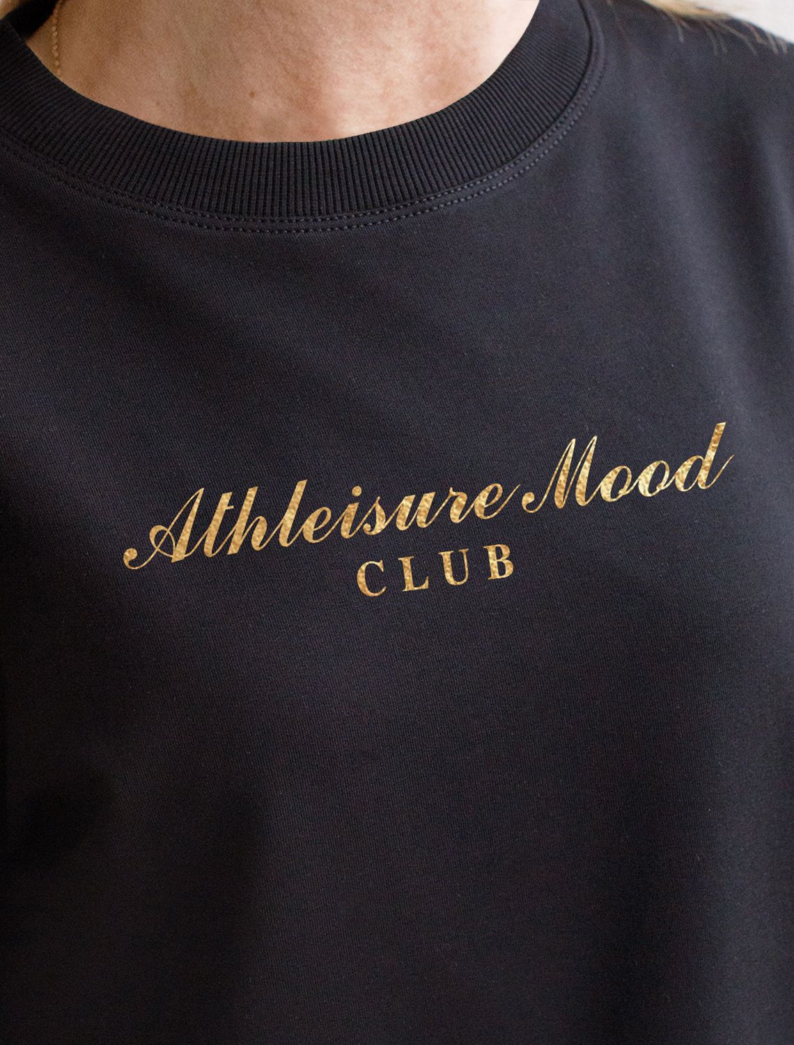 картинка Джемпер женский черный_athleisure mood магазин Одежда+ являющийся официальным дистрибьютором в России 