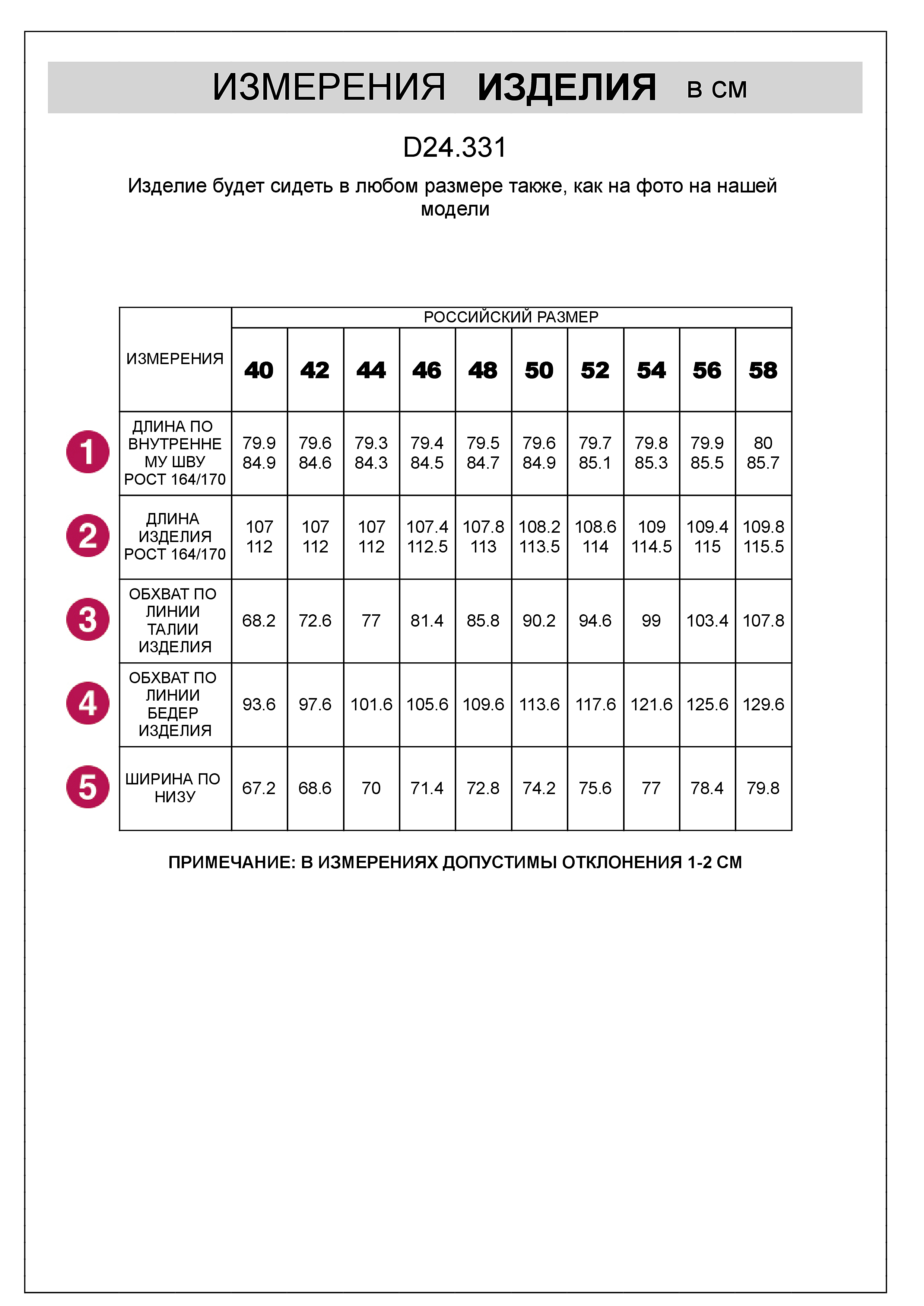 картинка Брюки женские черный от магазина Одежда+