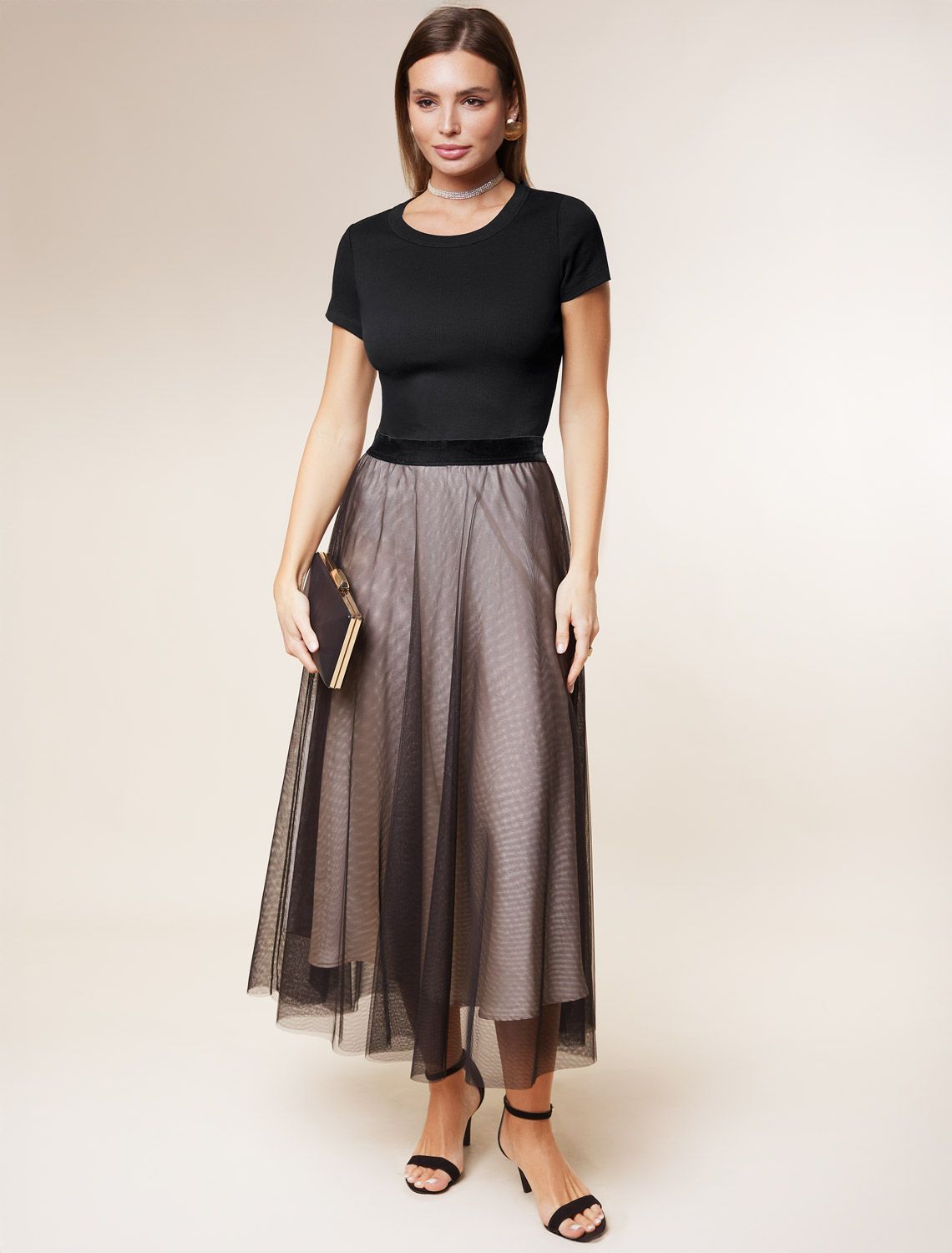 картинка Футболка женская черный от магазина Одежда+