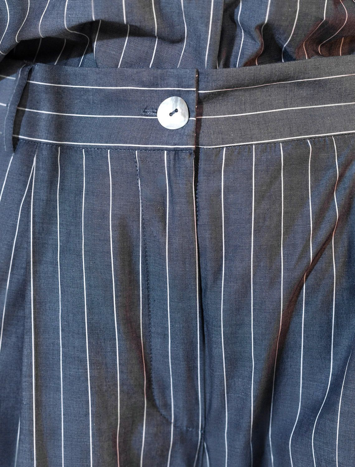 картинка Брюки женские серо-синий магазин Одежда+ являющийся официальным дистрибьютором в России 