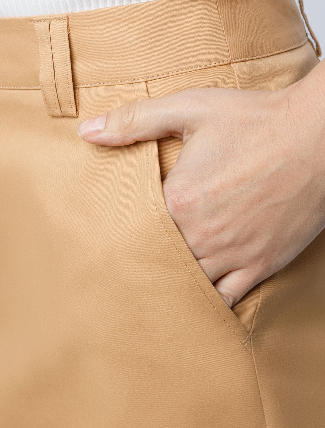 картинка Юбка женская темно-бежевый от магазина Одежда+